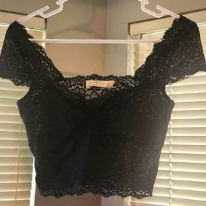 Blue Lace Croptop